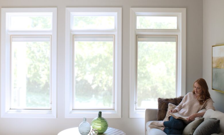 triple-pane windows