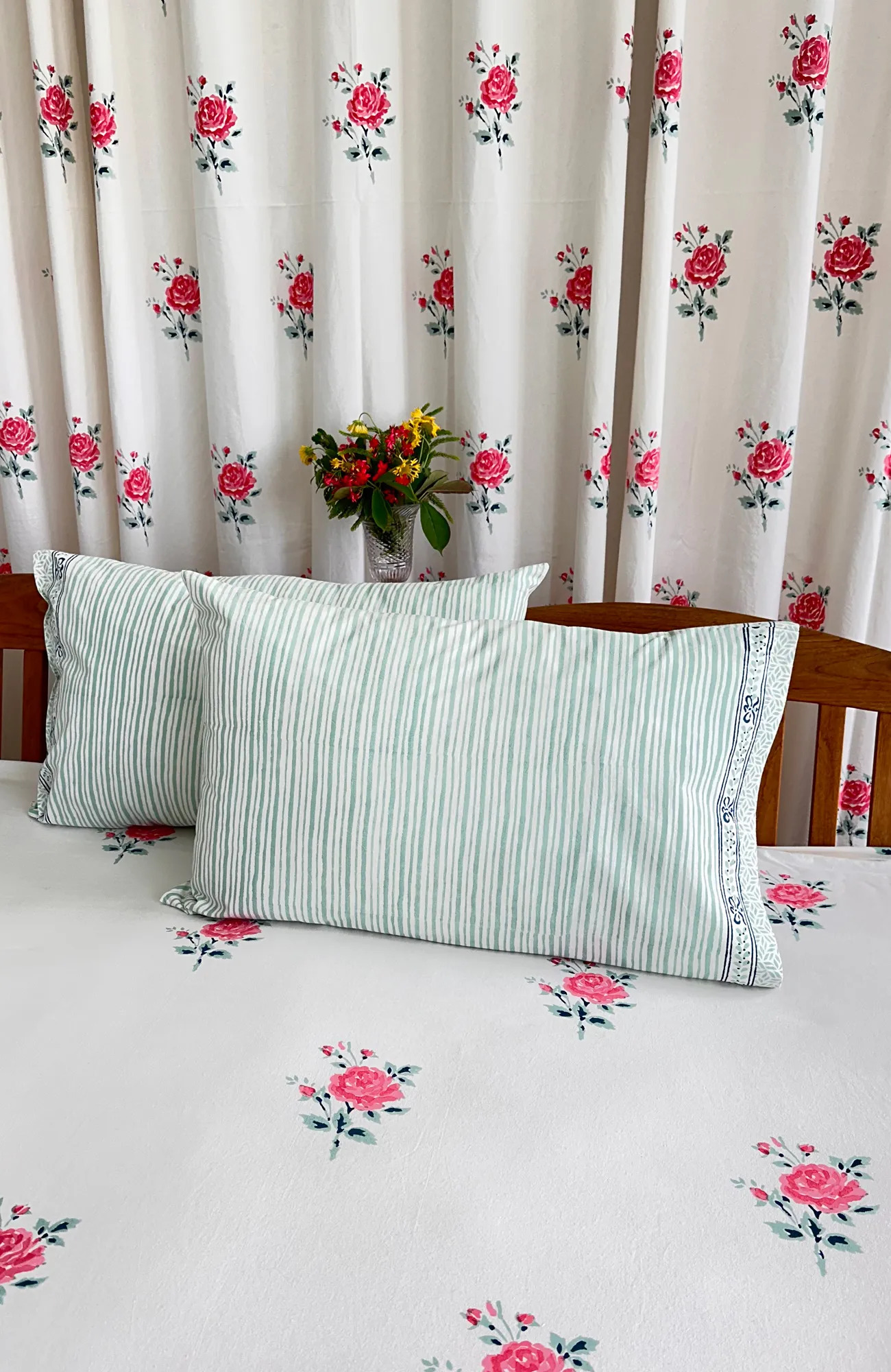 Hand Block Printed Pillow covers